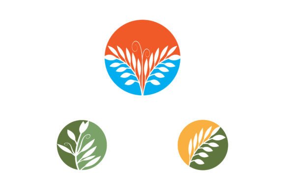 Download Green Leaves Botanical Logos - Botanical Collection