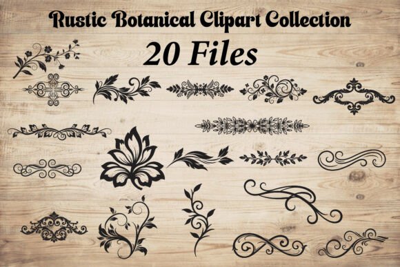 Download Elegant Botanical Divider SVG Set - Botanical Collection