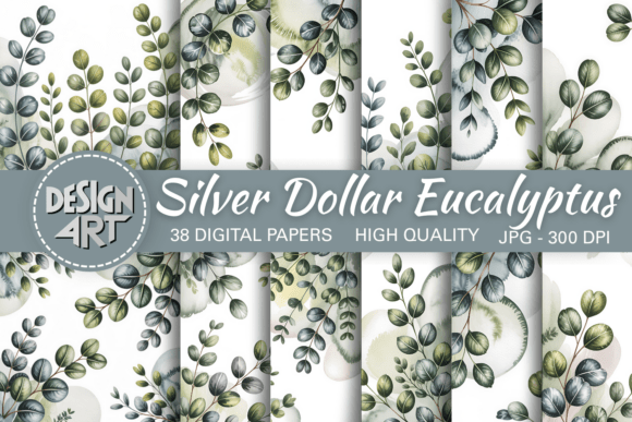 Download Silver Dollar Eucalyptus Background - Premium Resources